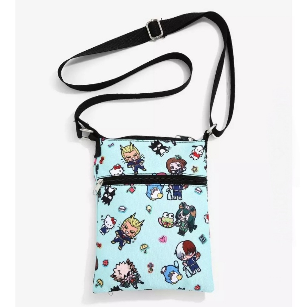 My Hero Academia X Hello Kitty And Friends Crossbody Bag